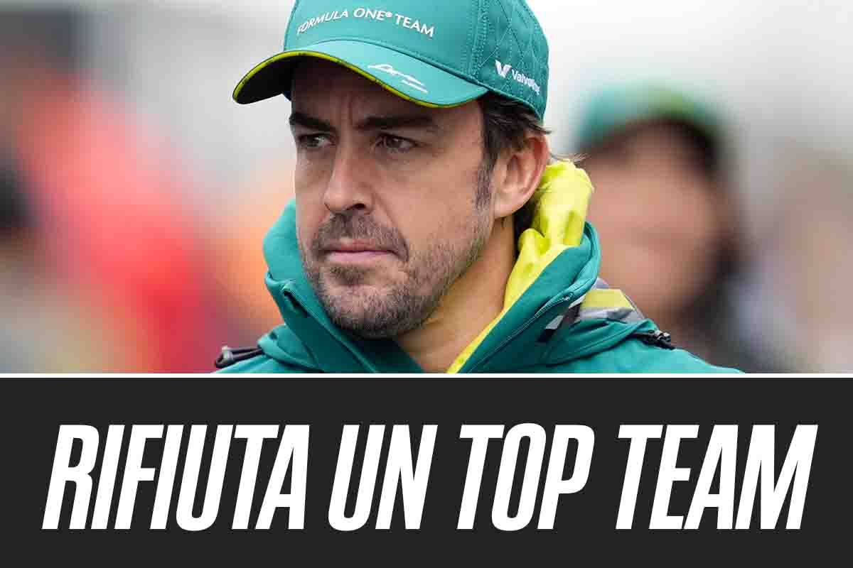 Alonso rifiuta un top team di Formula 1