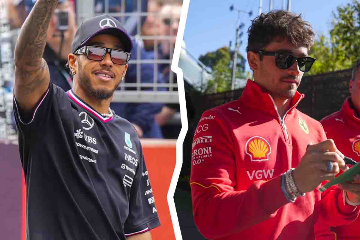 Ufficiale Hamilton e Leclerc